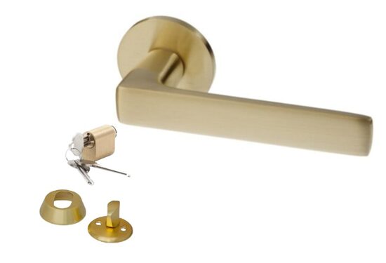 Rokturis Valnes VAL5 un cilindra komplekts (CIL+WC), misiņš – Skandināvu standarts